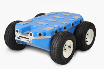 四輪差動(dòng)機(jī)器人移動(dòng)底盤  接口豐富 軟件開源 室外巡檢機(jī)器人 探險(xiǎn)越野機(jī)器人