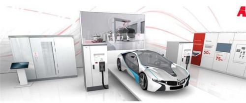 ABB在德國漢諾威展示電動車快充設(shè)備及多項(xiàng)技術(shù)