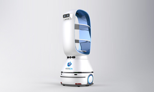 擎朗-花生運(yùn)輸機(jī)器人