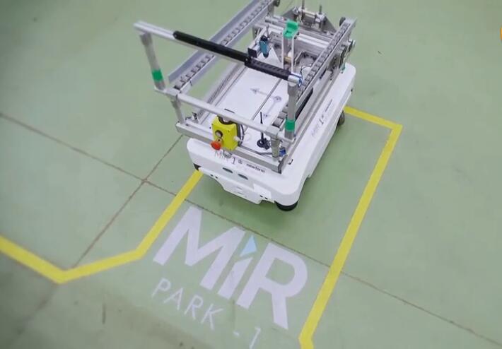  MIR100在NEWFORM自動(dòng)化工廠大顯身手