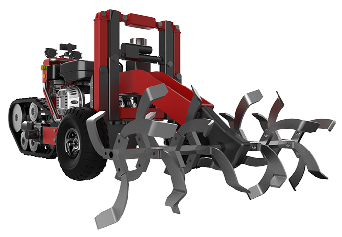 智能拱腰植保機(jī)器人