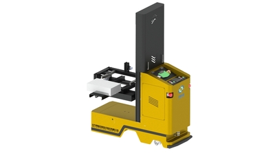 舉升側(cè)向叉取式AGV