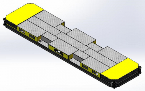 全向背負(fù)舉升式AGV