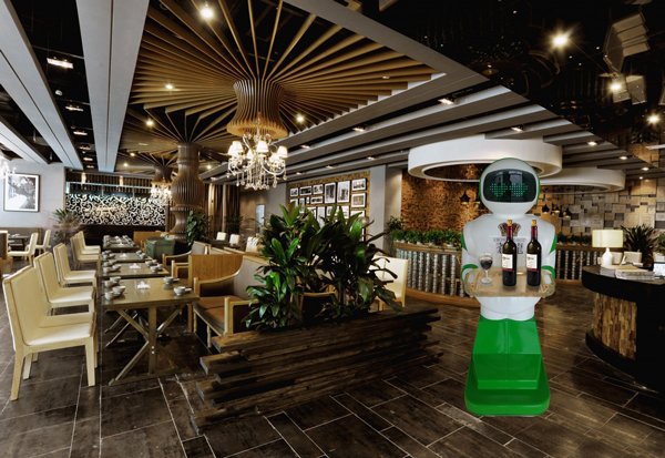 蒼龍導(dǎo)購機(jī)器人