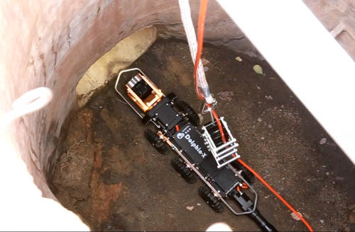 博銘維:Dolphin-X管網(wǎng)檢測機器人