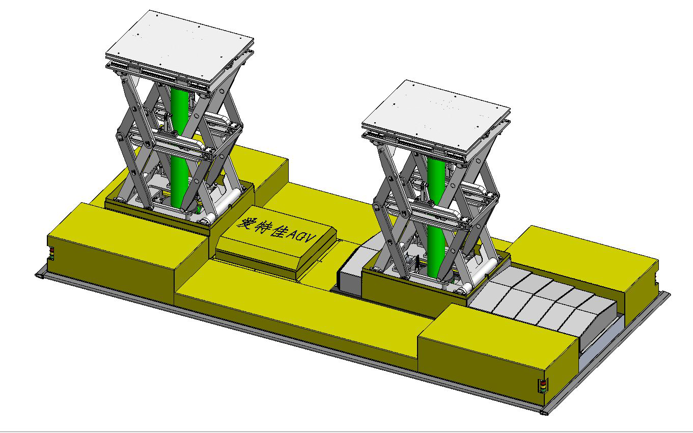 愛(ài)特佳：雙舉升叉式AGV