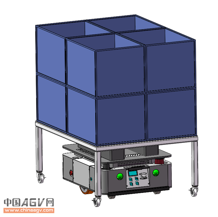 AGV小車定制_托盤式AGV_激光導(dǎo)航AGV_棧板式AGV