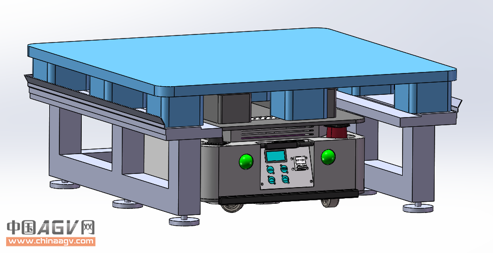 AGV小車(chē)定制_托盤(pán)式AGV_激光導(dǎo)航AGV_棧板式AGV