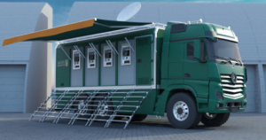 synergydpe 移動銀行單元和 ATM 銀行卡車 4×4 和 6×6