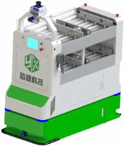 裕新：DJGT04A多工位輥筒AGV