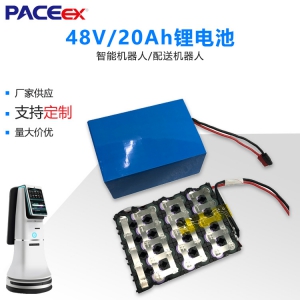 48V智能AI服務消毒機器人鋰電池餐飲巡檢機器人三元鋰電池組定制