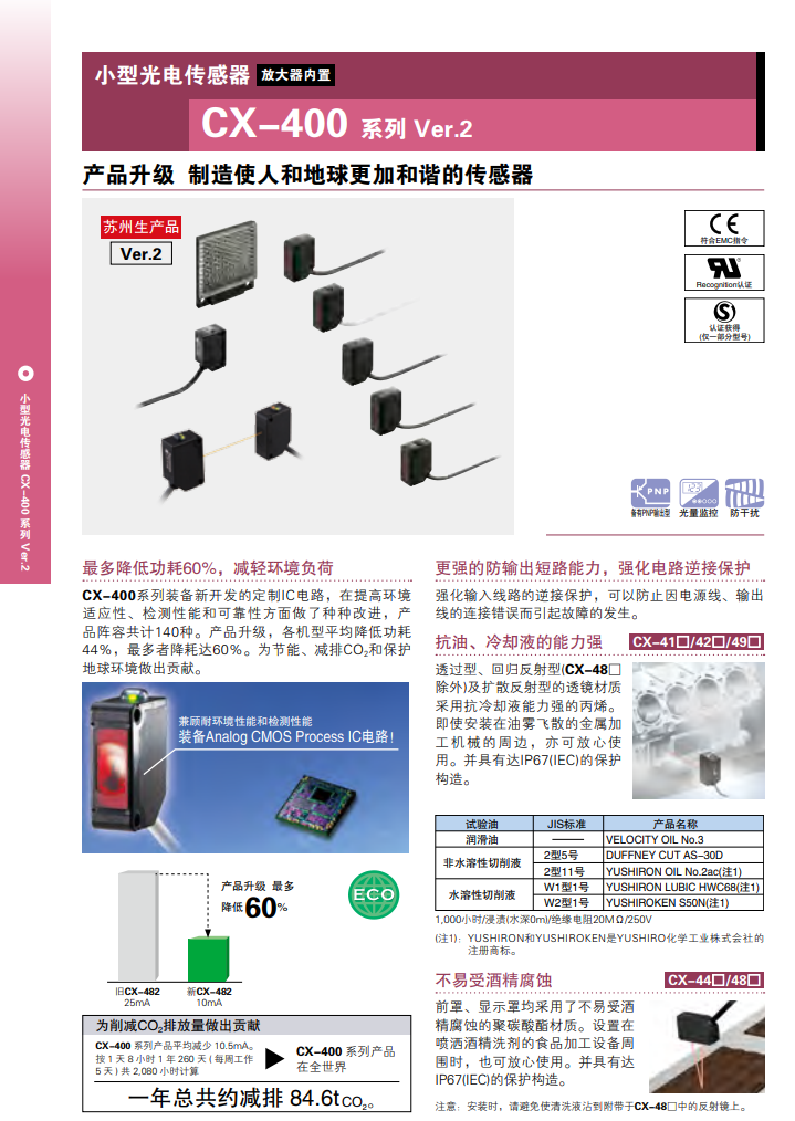 松下一級(jí)代理傳感器光電傳感器CX-421/CX-441/CX-491/CX-442/CX-424/