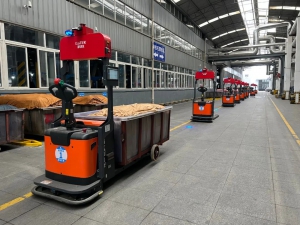 機(jī)器人助力，效率翻倍！科鈦助力紡織工廠迎來智能搬運(yùn)新時(shí)代！