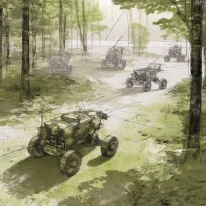 地面蜂群機(jī)器人