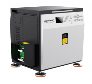 愛普拉 側(cè)充帶伸縮AGV叉車一體式充電機