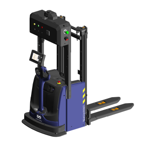 尋跡智行 | 緊湊型托盤堆垛車BR-F14SL-LD 無(wú)人叉車搬運(yùn)