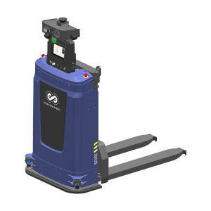 尋跡智行 | 緊湊型托盤堆垛車BR-F14SL-MM 工廠智能叉車搬運(yùn)