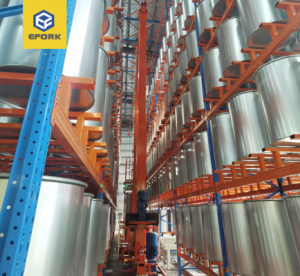 化工行業(yè)空桶自動(dòng)化存儲(chǔ)及自動(dòng)包裝線項(xiàng)目