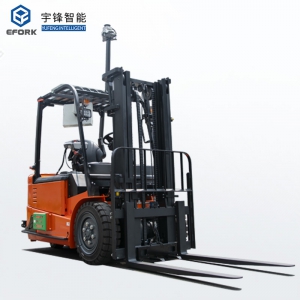 軟包堆疊平衡重AGV叉車