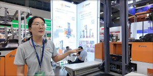 卓一智能叉車發(fā)布窄巷道系列新品 賦能智慧物流新生態(tài)--亮相2025廣州LET
