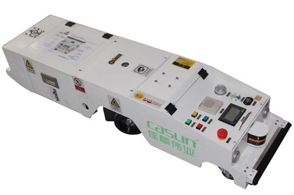 工業(yè)車間搬運(yùn)系統(tǒng)-尾部牽引式AGV搬運(yùn)小車