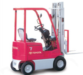 豐田：電動四輪平衡重叉車 3FB7.9